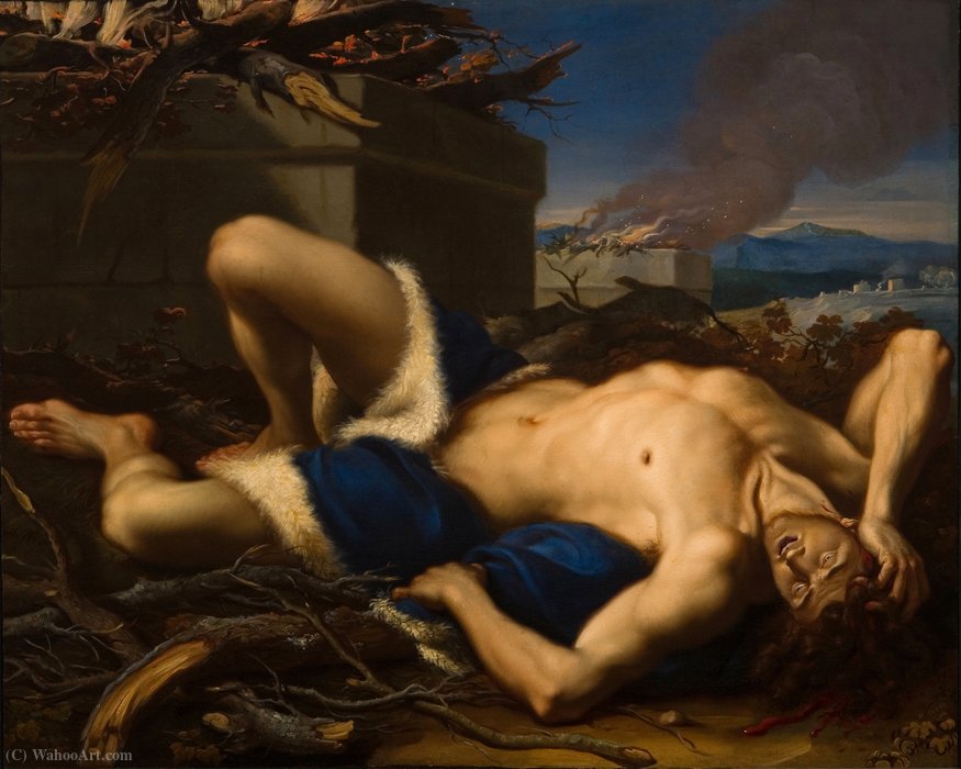 Wikioo.org - The Encyclopedia of Fine Arts - Painting, Artwork by Antonio Balestra - The Death of Abel