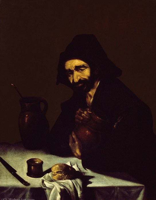 WikiOO.org - Encyclopedia of Fine Arts - Maľba, Artwork Antonio De Puga - The drinker or a peasant
