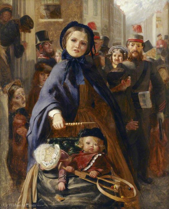Wikioo.org – L'Enciclopedia delle Belle Arti - Pittura, Opere di Arthur Boyd Houghton - Londra (1865)