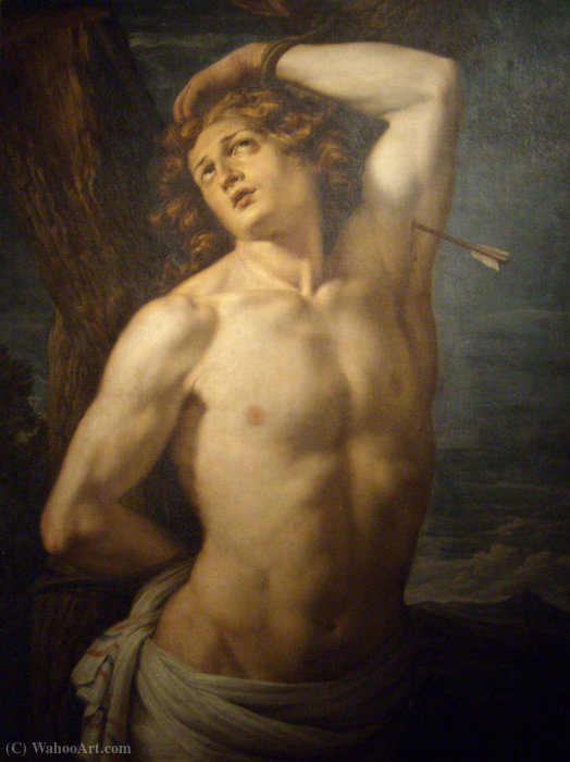 Wikioo.org – L'Encyclopédie des Beaux Arts - Peinture, Oeuvre de Bartolomeo Schedoni - Le Martyre de Saint Sébastien