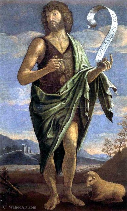 WikiOO.org - Enciclopedia of Fine Arts - Pictura, lucrări de artă Bartolomeo Veneto - John the Baptist