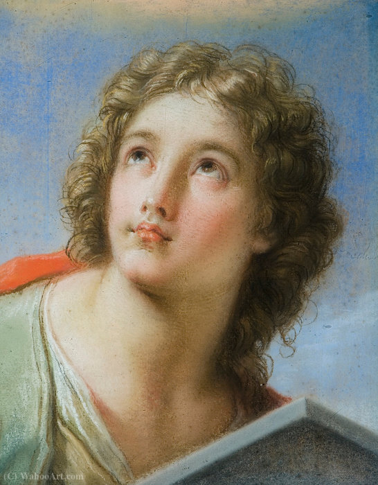 Wikioo.org - The Encyclopedia of Fine Arts - Painting, Artwork by Benedetto Luti - Saint John the Evangelist