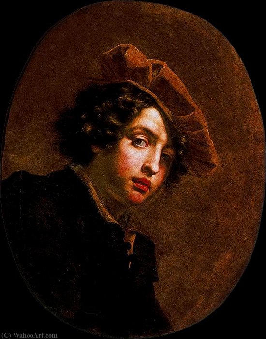Wikioo.org - สารานุกรมวิจิตรศิลป์ - จิตรกรรม Cesare Dandini - Portrait of young, Palazzo Pitti