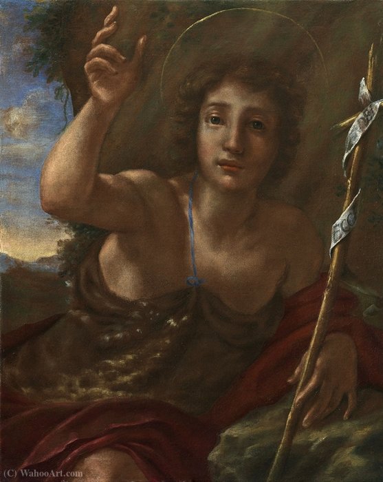 Wikioo.org – La Enciclopedia de las Bellas Artes - Pintura, Obras de arte de Cesare Dandini - San Juan Bautista