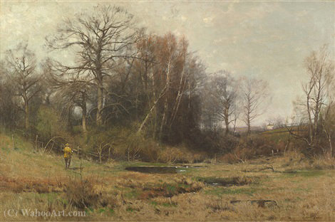Wikioo.org - The Encyclopedia of Fine Arts - Painting, Artwork by Charles Harry Eaton - Early spring