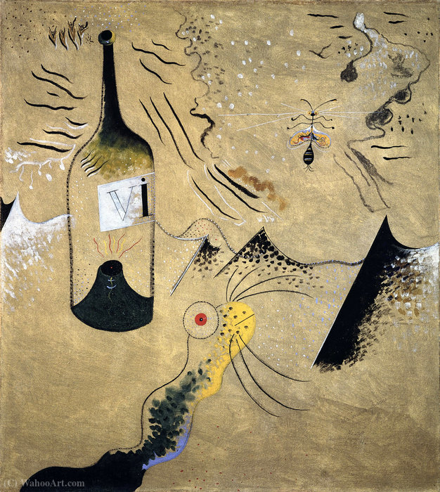 Wikioo.org - The Encyclopedia of Fine Arts - Painting, Artwork by Conradyn Cunaeus - Miro bouteille