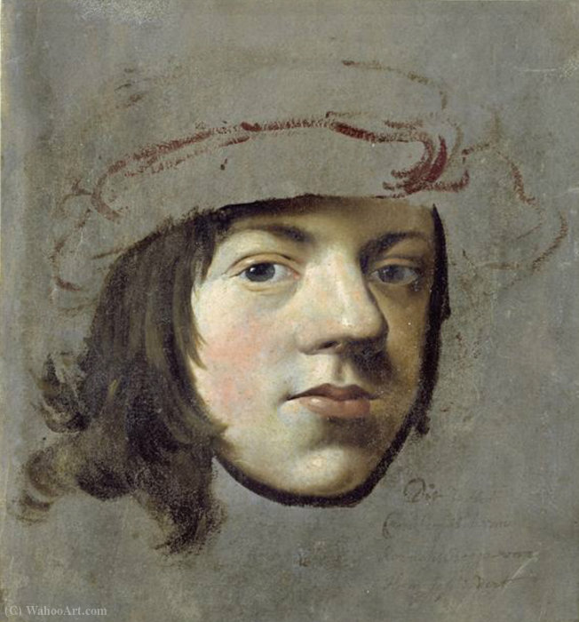 WikiOO.org - אנציקלופדיה לאמנויות יפות - ציור, יצירות אמנות Cornelis Pietersz Bega - Self portrait