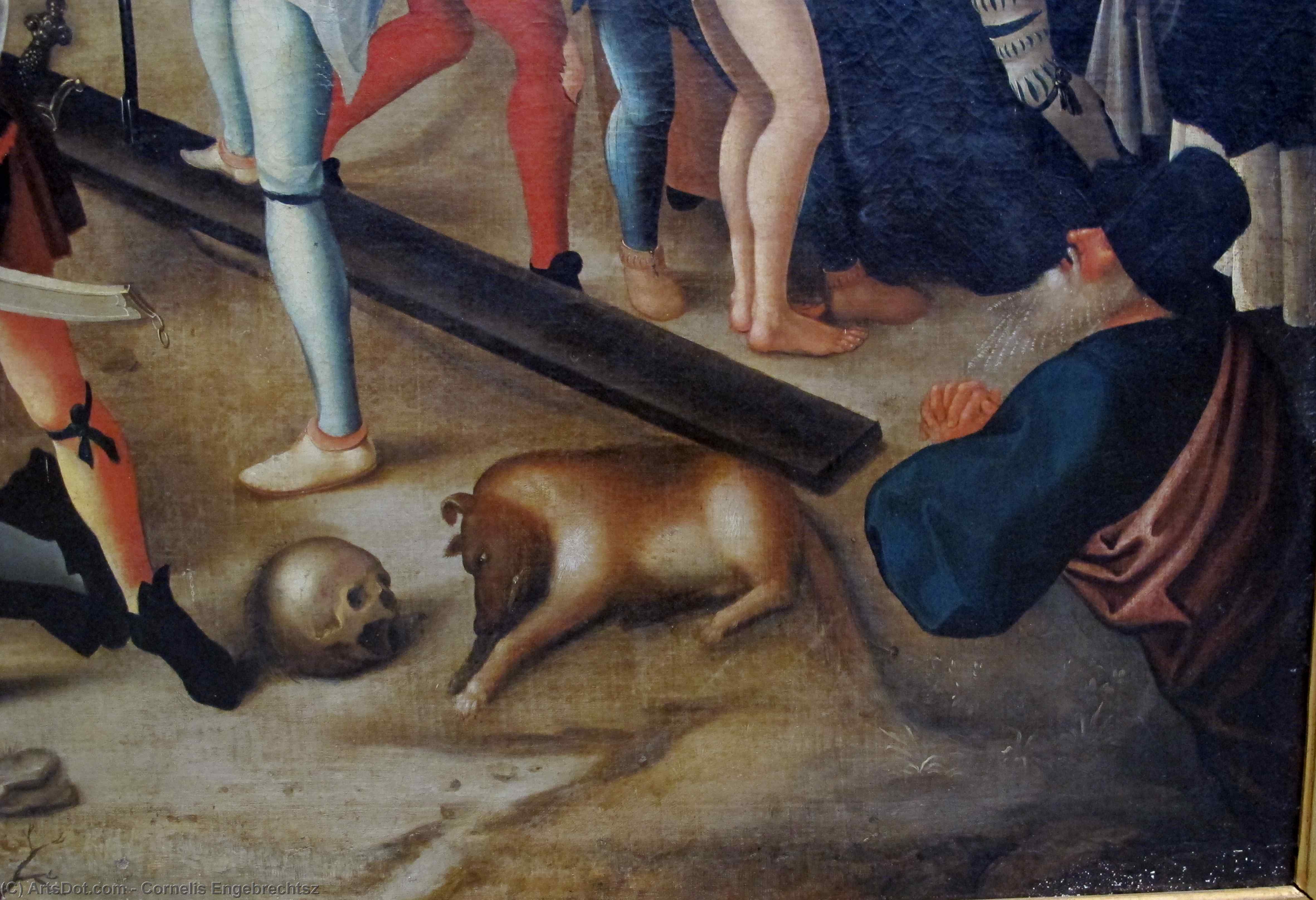 WikiOO.org - Güzel Sanatlar Ansiklopedisi - Resim, Resimler Cornelis Engebrechtsz - Passion of the christ (detail)