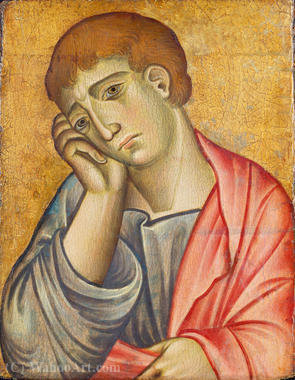 WikiOO.org - Encyclopedia of Fine Arts - Målning, konstverk Deodato Di Orlandi - John the Baptist