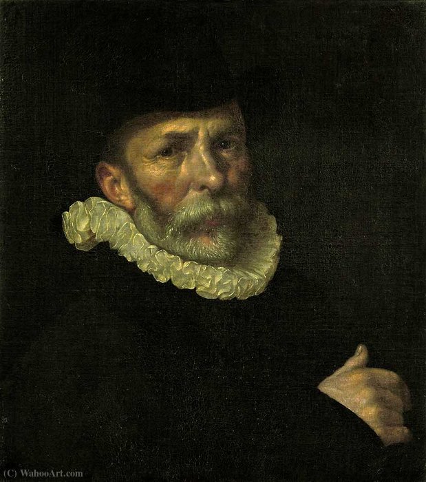 Wikioo.org - The Encyclopedia of Fine Arts - Painting, Artwork by Dirck Barendsz - Portrait of Dirck Barendsz
