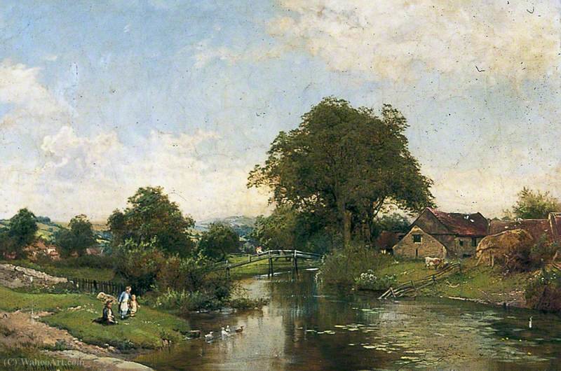 Wikioo.org - The Encyclopedia of Fine Arts - Painting, Artwork by Edward Henry Holder - Landscape