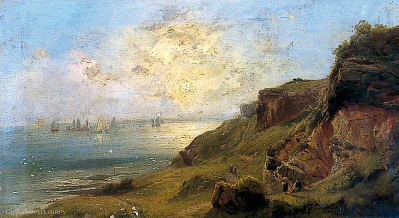 WikiOO.org - Encyclopedia of Fine Arts - Maľba, Artwork Edward Henry Holder - The yorkshire coast