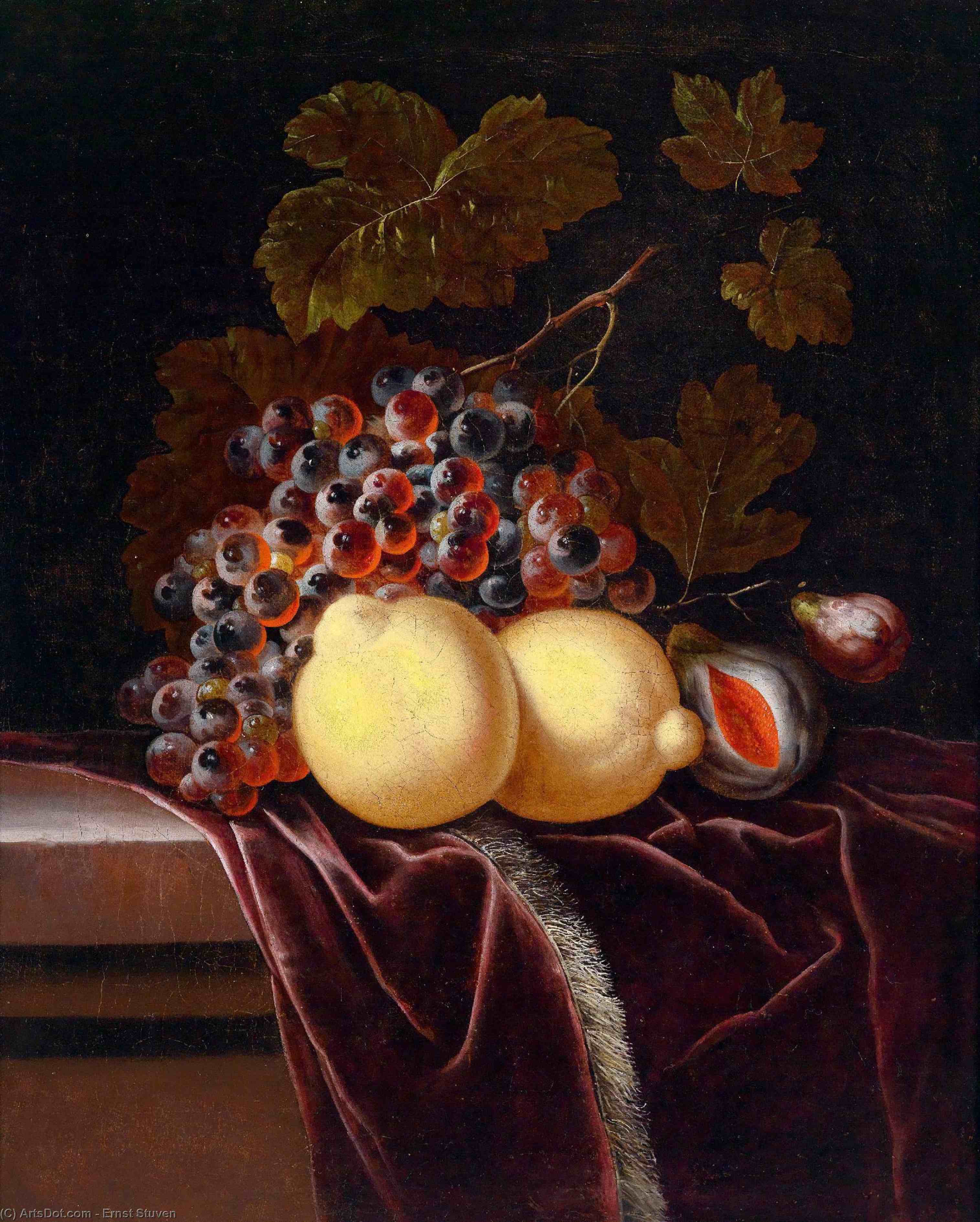 Wikioo.org - The Encyclopedia of Fine Arts - Painting, Artwork by Ernst Stuven - Still life