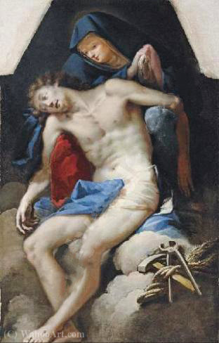 Wikioo.org - The Encyclopedia of Fine Arts - Painting, Artwork by Francesco Conti - The lamentation