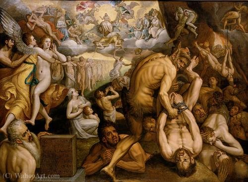 Wikioo.org - The Encyclopedia of Fine Arts - Painting, Artwork by Frans Floris - The last judgement