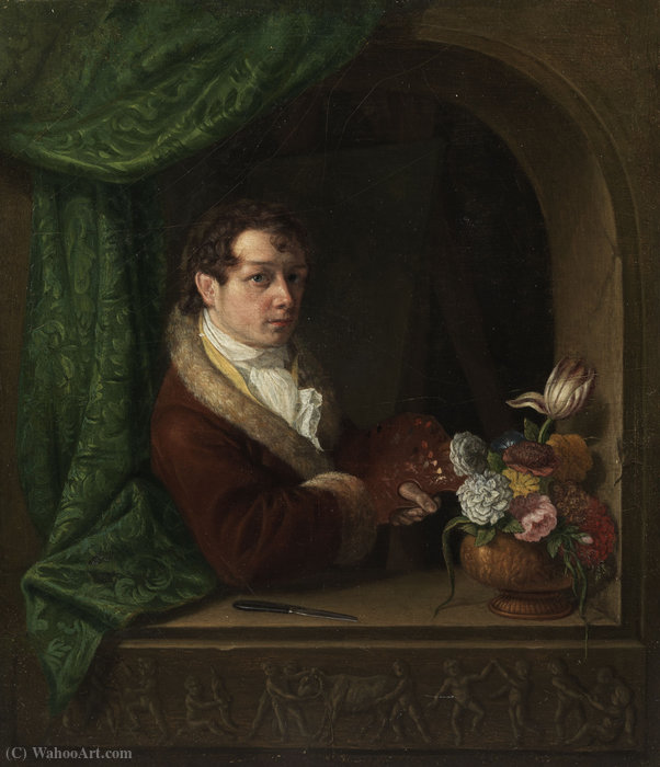 WikiOO.org - Encyclopedia of Fine Arts - Målning, konstverk Franz Ludwig Catel - Self portrait