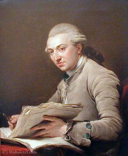 WikiOO.org - אנציקלופדיה לאמנויות יפות - ציור, יצירות אמנות François André Vincent - Portrait of Pierre Rousseau