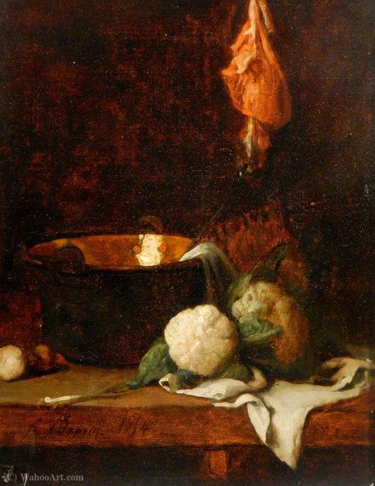 WikiOO.org - Enciklopedija likovnih umjetnosti - Slikarstvo, umjetnička djela François Bonvin - Nature morte