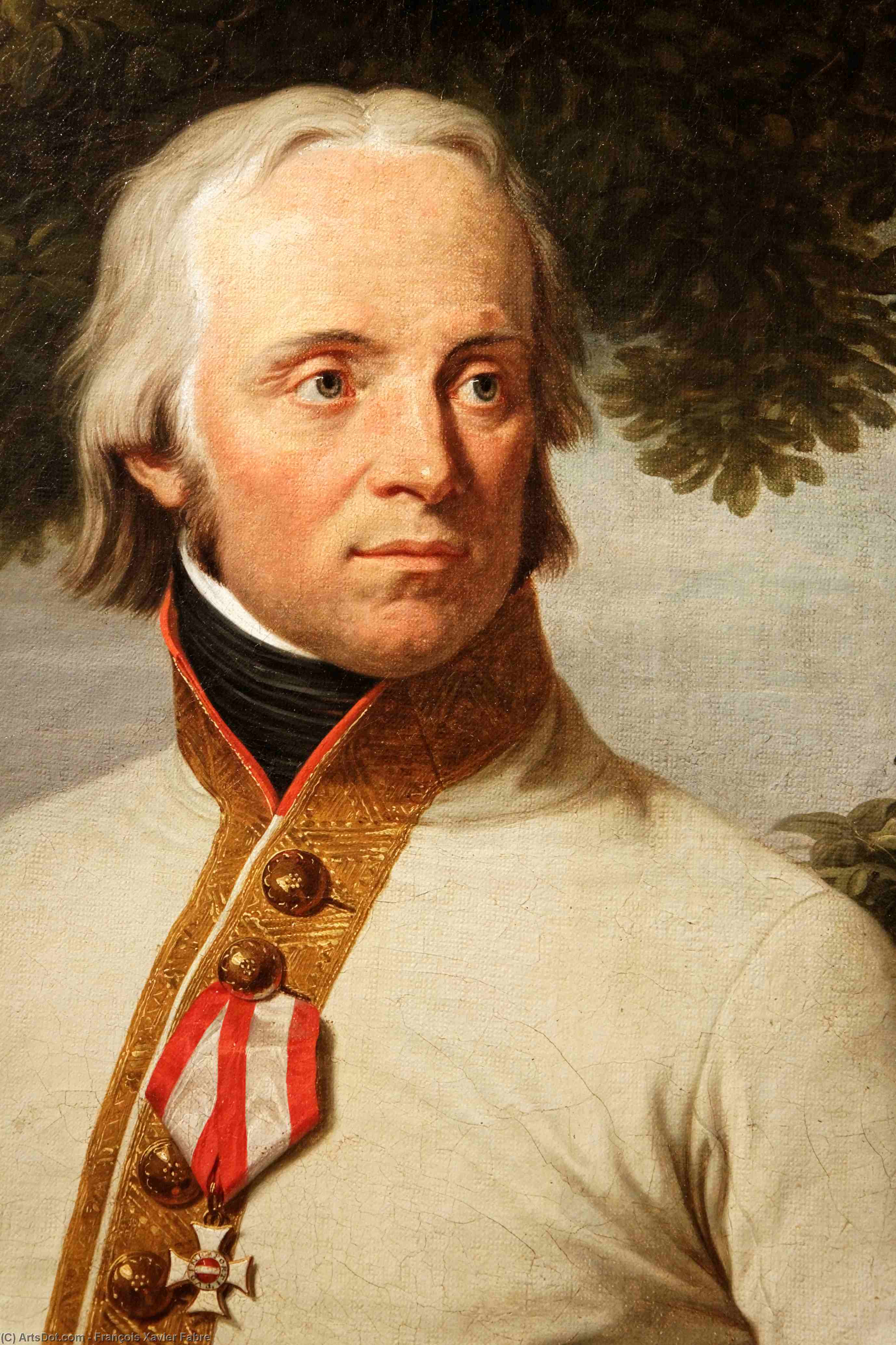 WikiOO.org - Enciklopedija dailės - Tapyba, meno kuriniai François Xavier Fabre - portrait du Marquis Annibale Sommariva.