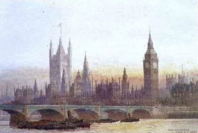 Wikioo.org - Encyklopedia Sztuk Pięknych - Malarstwo, Grafika Frederick Edward John Goff - Westminster