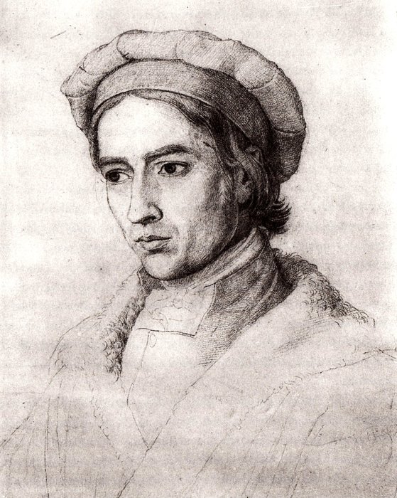 WikiOO.org - Εγκυκλοπαίδεια Καλών Τεχνών - Ζωγραφική, έργα τέχνης Johann Friedrich Overbeck - Self portrait