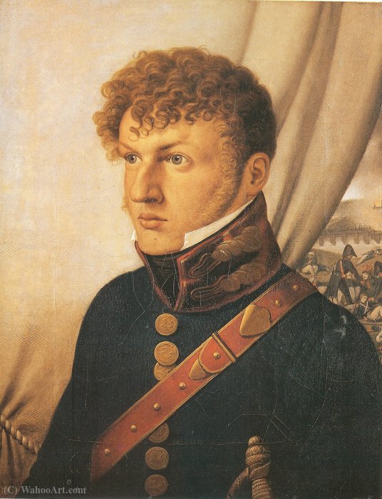 Wikioo.org - The Encyclopedia of Fine Arts - Painting, Artwork by Johann Friedrich Overbeck - Portrait of the doctor Johann Christian Jeremias Martini
