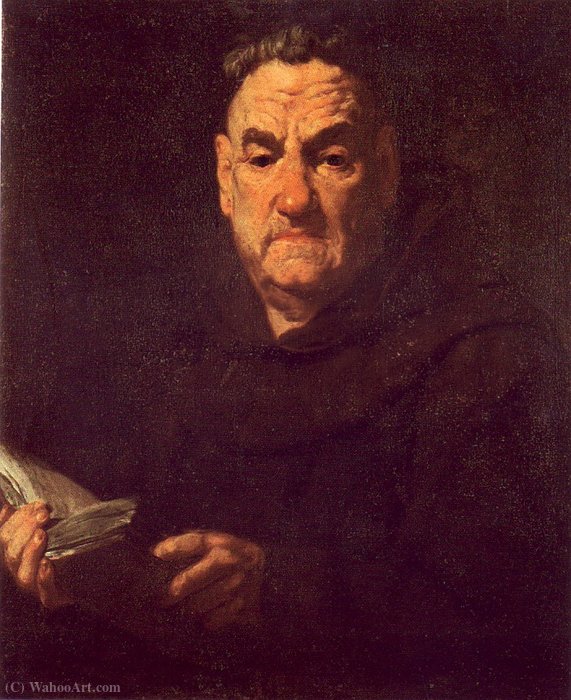 WikiOO.org - Encyclopedia of Fine Arts - Malba, Artwork Gaspare Traversi - Portrait of Fra Raffaello da Lugagnano
