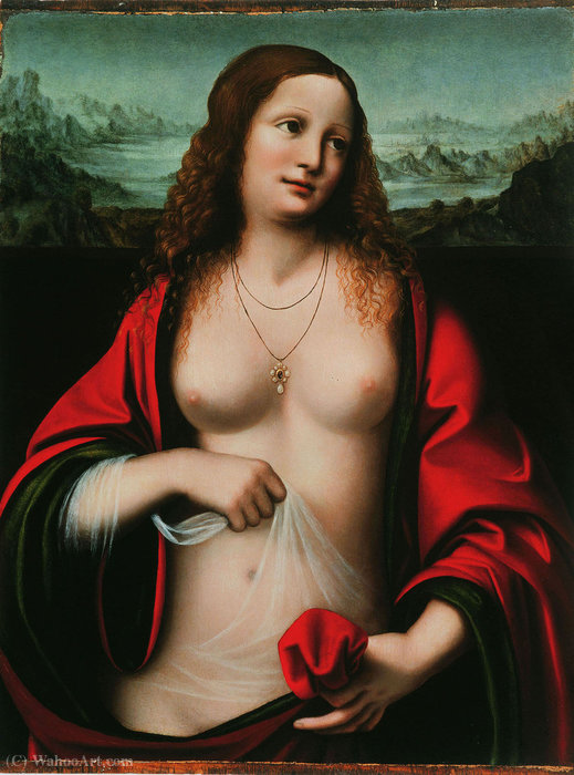 Wikioo.org - The Encyclopedia of Fine Arts - Painting, Artwork by Giampietrino - Mary magdalene.