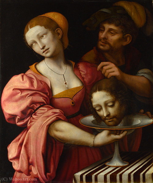 Wikioo.org - The Encyclopedia of Fine Arts - Painting, Artwork by Giampietrino - Salome