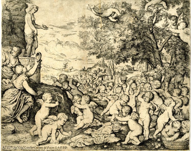 Wikioo.org – La Enciclopedia de las Bellas Artes - Pintura, Obras de arte de Giovanni Andrea Podesta - La adoración de Venus