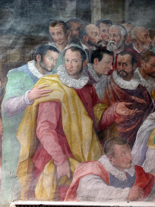 WikiOO.org - Encyclopedia of Fine Arts - Maľba, Artwork Giovanni Maria Butteri - Abbey Church of s. michele a passignano, int., chapel s.g. Gualberto, franked. of G.M. butteri