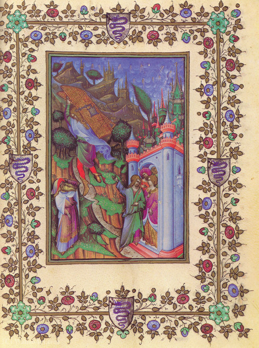 WikiOO.org - Encyclopedia of Fine Arts - Maleri, Artwork Giovannino De' Grassi - The Gates of Gaza