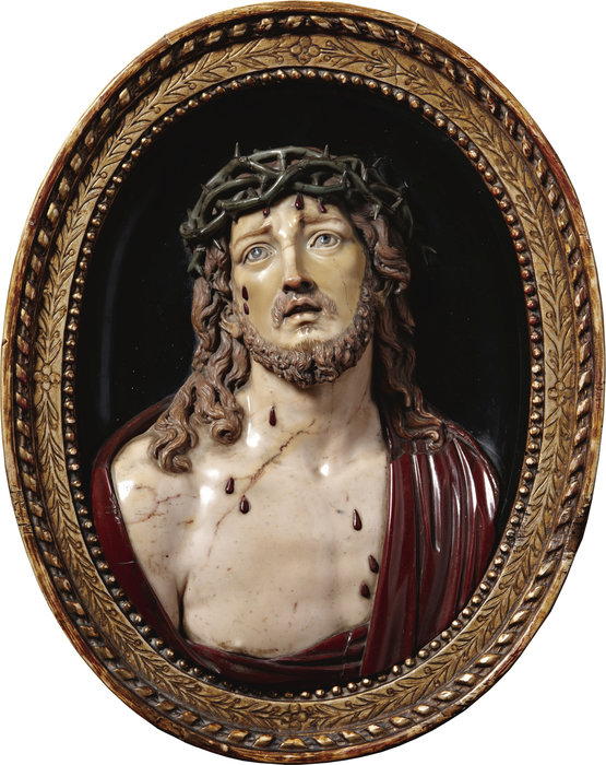 Wikioo.org - The Encyclopedia of Fine Arts - Painting, Artwork by Giuseppe Antonio Torricelli - Christ as the man of sorrows
