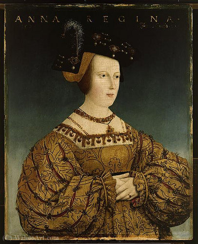 WikiOO.org - אנציקלופדיה לאמנויות יפות - ציור, יצירות אמנות Hans Maler - Anna of Bohemia and Hungary