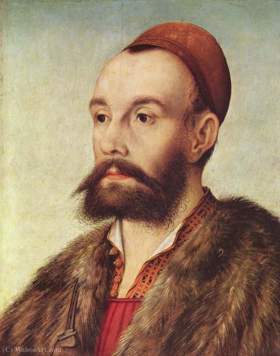 Wikioo.org - The Encyclopedia of Fine Arts - Painting, Artwork by Hans Maler - Portrait of Anton Fugger