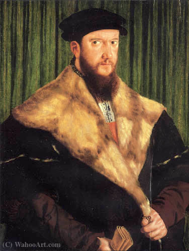 WikiOO.org - Enciclopedia of Fine Arts - Pictura, lucrări de artă Hans Mielich - Portrait of a young man