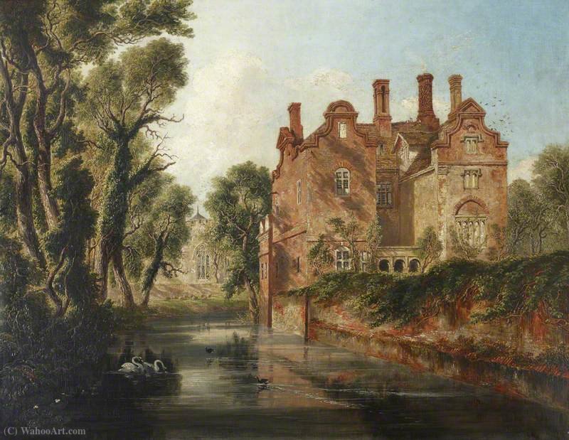 Wikioo.org - The Encyclopedia of Fine Arts - Painting, Artwork by Henry Bright - Landwade hall, cambridgeshire