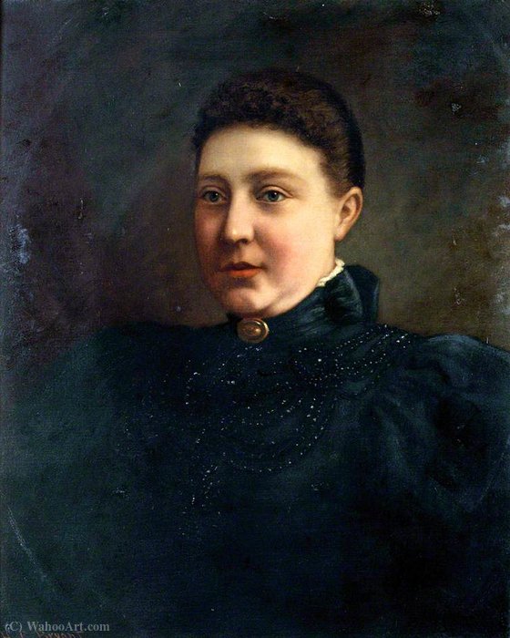 Wikioo.org - The Encyclopedia of Fine Arts - Painting, Artwork by Henry Charles Bryant - Portrait of a Lady