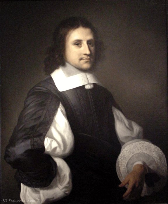 Wikioo.org - The Encyclopedia of Fine Arts - Painting, Artwork by Jacob Van Loo - Portrait of a Gentleman