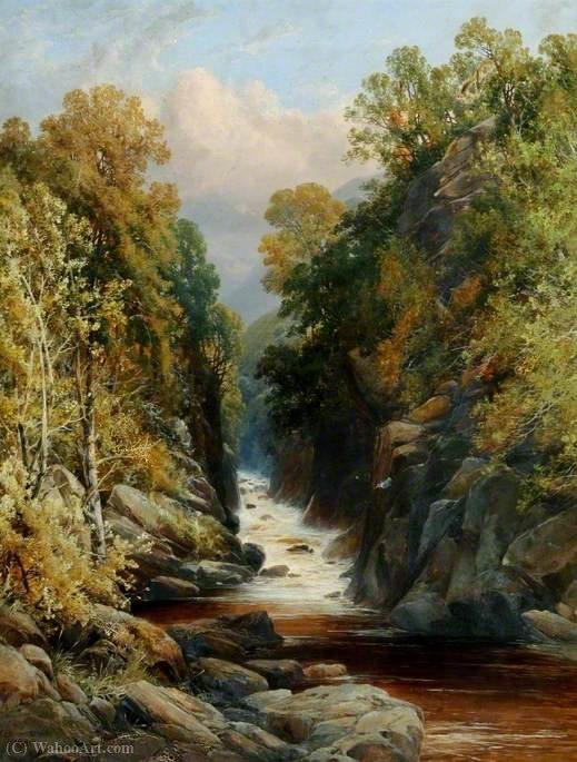 Wikioo.org - The Encyclopedia of Fine Arts - Painting, Artwork by James Burrell Smith - Landscape