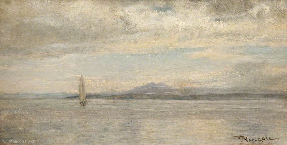 Wikioo.org - The Encyclopedia of Fine Arts - Painting, Artwork by James Lawton Wingate - Grey sea, arran