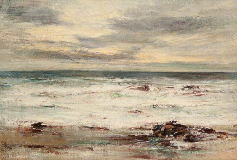 WikiOO.org - Енциклопедія образотворчого мистецтва - Живопис, Картини
 James Lawton Wingate - Seascape
