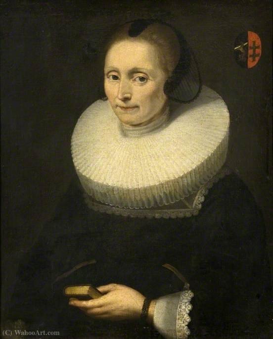 Wikioo.org - The Encyclopedia of Fine Arts - Painting, Artwork by Jan Antonisz Van Ravesteyn - Portrait of a Lady