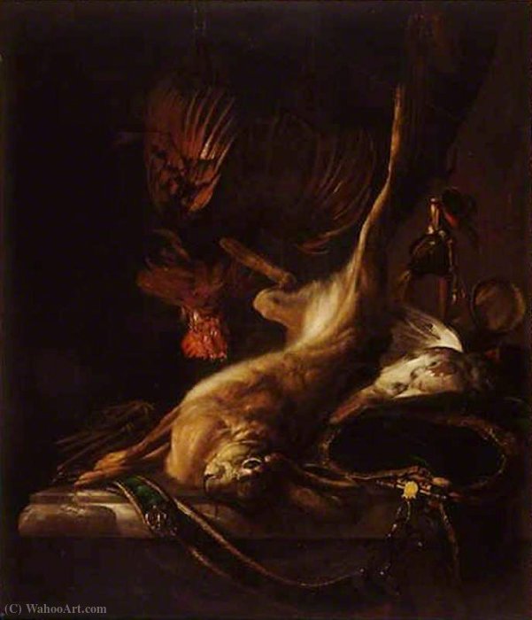 Wikioo.org - The Encyclopedia of Fine Arts - Painting, Artwork by Jan Baptist Weenix - Still Life with Dead Game