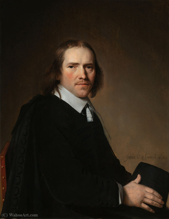WikiOO.org - 百科事典 - 絵画、アートワーク Jan Cornelisz Verspronck - Dirck、ヨハネスまたはヤコブスウォリスの肖像