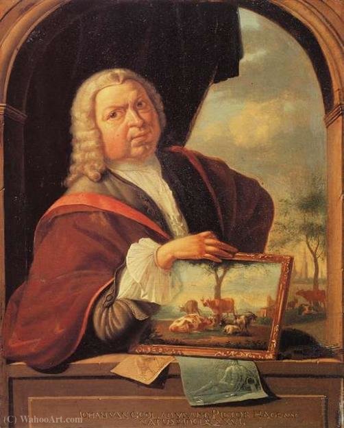 Wikioo.org - The Encyclopedia of Fine Arts - Painting, Artwork by Jan Van Gool - Self portrait