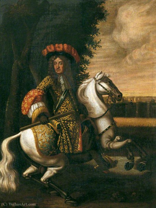 WikiOO.org - دایره المعارف هنرهای زیبا - نقاشی، آثار هنری Jan Wyck - King William III