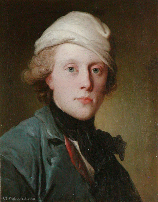 WikiOO.org - Enciklopedija dailės - Tapyba, meno kuriniai Jens Jørgensen Juel - Self portrait
