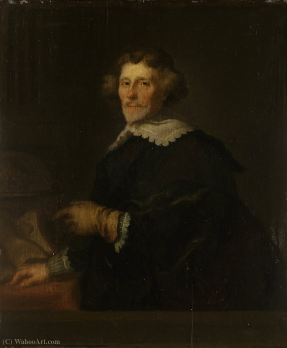 WikiOO.org - Encyclopedia of Fine Arts - Maleri, Artwork Joachim Von Sandrart - Portrait of Pieter Cornelisz
