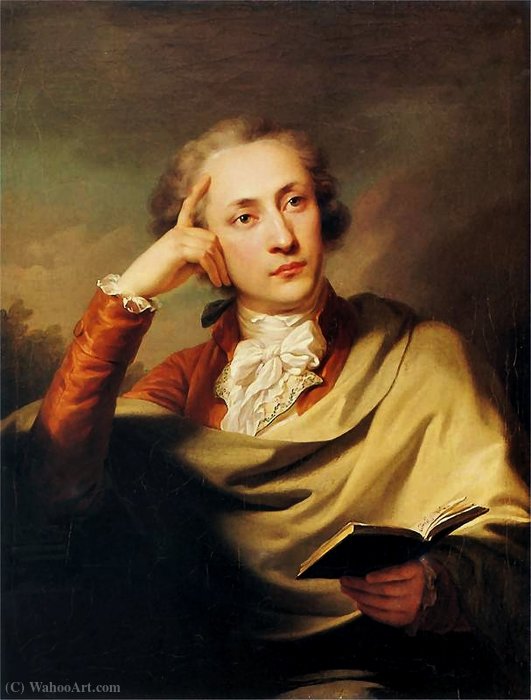 WikiOO.org - Enciklopedija dailės - Tapyba, meno kuriniai Johann Baptist I Lampi - Portrait of Jerzy Szczęsny Potocki.